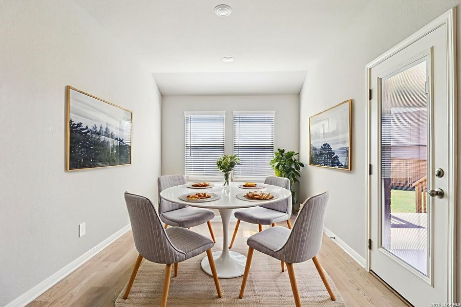 Furnished interior view inside a new home in Catalina, Converse (Image 15).
