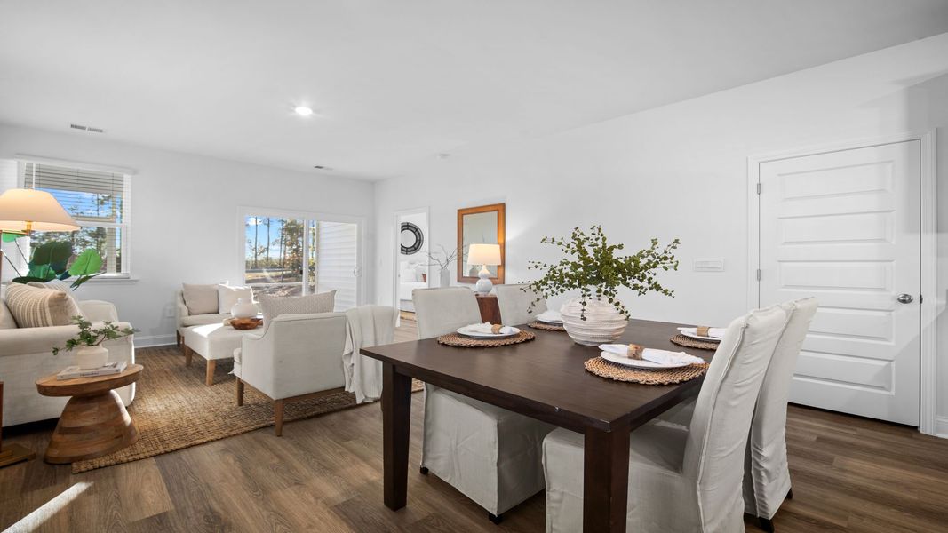 Furnished interior view inside a new home in The Lakes at North Glynn, Brunswick (Image 8).