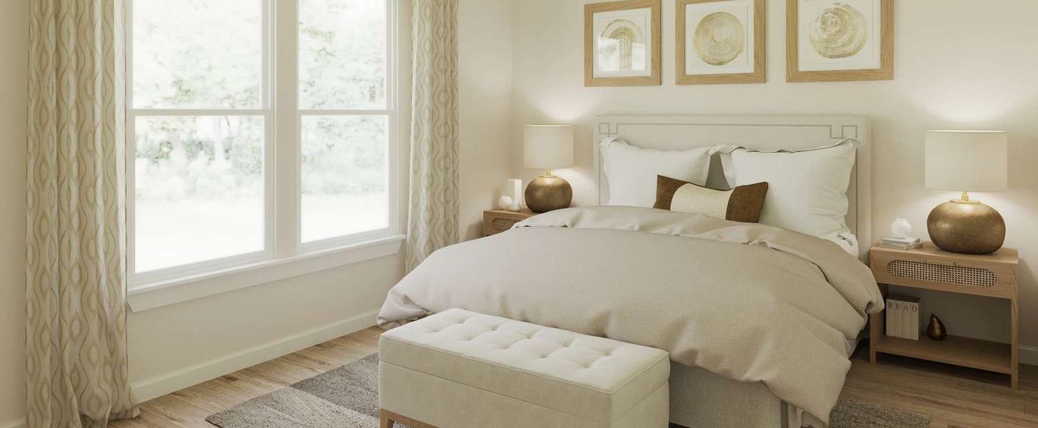 Relax and unwind after a long day in the Catalina's luxurious primary suite