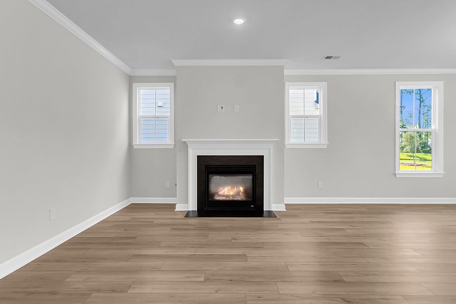 Spacious, unfurnished interior of a new home in Pineland Preserve, Summerville (Image 26). Spacious, unfurnished interior of a new home in Pineland Preserve, Summerville (Image 26).