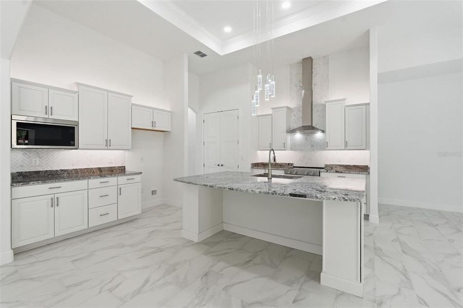 Furnished interior view inside a new home in , Hernando (Image 18).