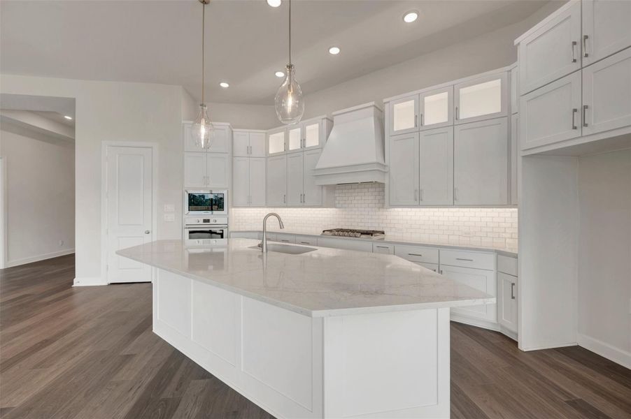 Furnished interior view inside a new home in The Highlands Encore - Harbor Collection, Porter (Image 9).