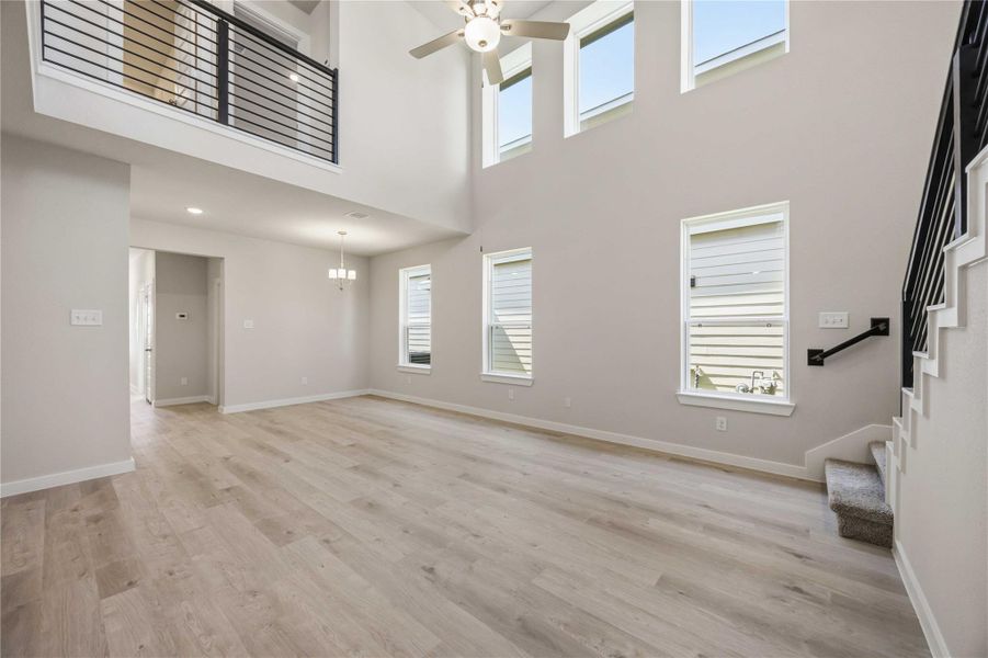 Spacious, unfurnished interior of a new home in Bluebonnet Village, Bellville (Image 19). Spacious, unfurnished interior of a new home in Bluebonnet Village, Bellville (Image 19).