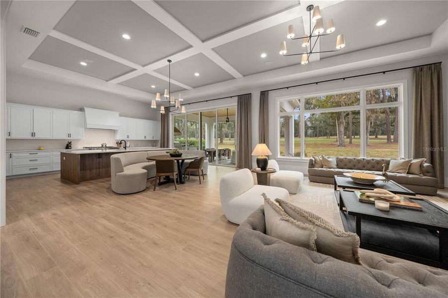 Furnished interior view inside a new home in , Ocala (Image 58). Furnished interior view inside a new home in , Ocala (Image 58).