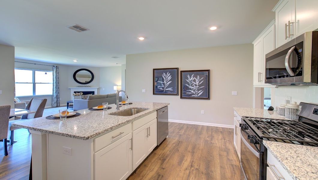 Furnished interior view inside a new home in Valley View, Waynesville (Image 6).