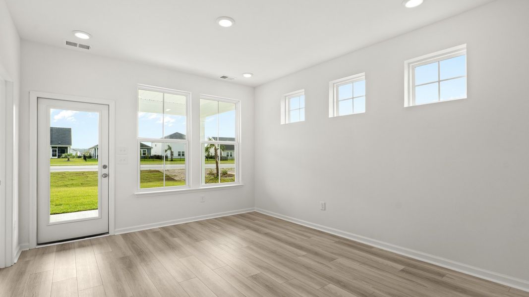Furnished interior view inside a new home in Indigo at the Preserve, Longs (Image 8). Furnished interior view inside a new home in Indigo at the Preserve, Longs (Image 8).