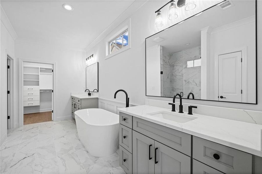 Furnished interior view inside a new home in , Canton (Image 9). Furnished interior view inside a new home in , Canton (Image 9).