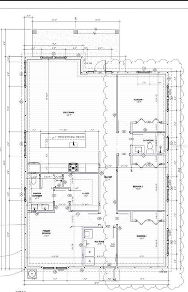 2D floor plan layout of this home in , St. Petersburg, FL (Image 3).