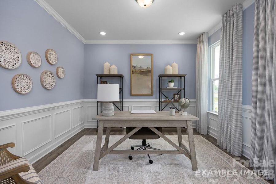 Furnished interior view inside a new home in Windgate, Mooresville (Image 7).