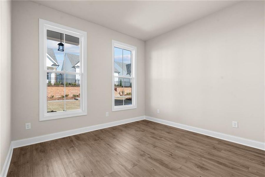 Spacious, unfurnished interior of a new home in Promenade at Sawnee Village, Cumming (Image 20).