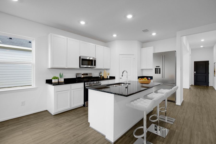 Furnished interior view inside a new home in Hockley Meadows, Hockley (Image 9).
