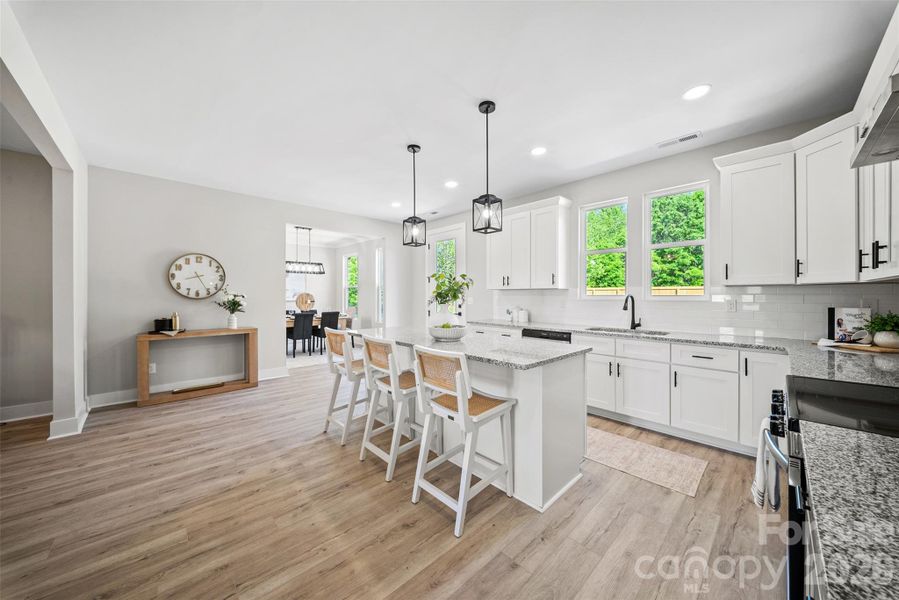 Furnished interior view inside a new home in , Concord (Image 39).