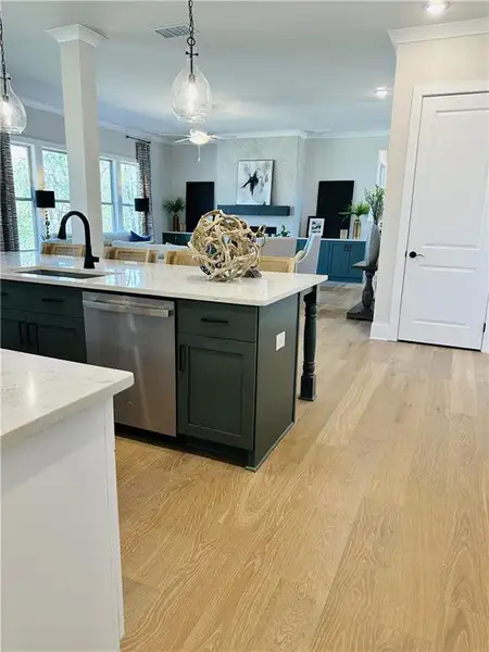 Furnished interior view inside a new home in , Cumming (Image 7).