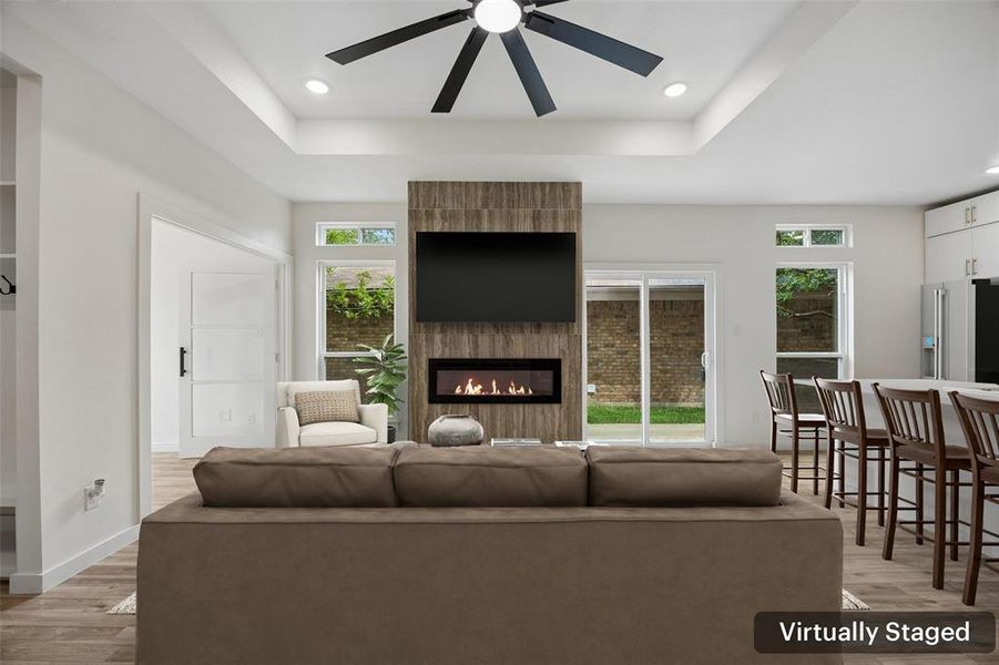 Furnished interior view inside a new home in , Mesquite (Image 10).