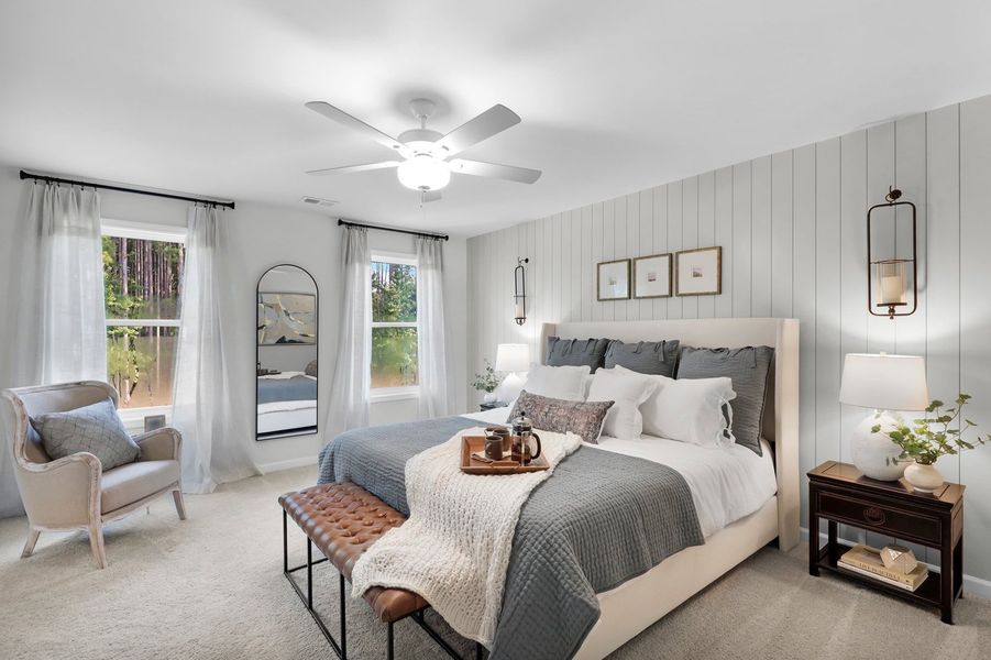 Representative furnished interior of a home built from the Lancaster - Genesis Value Collection by Mungo Homes in Ellington, Elgin (Image 6).