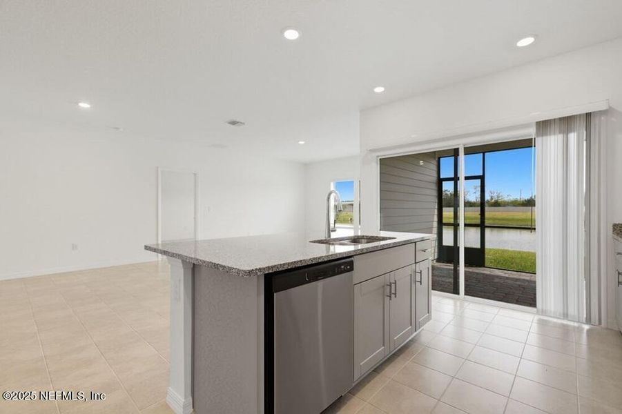 Furnished interior view inside a new home in Coopers Meadow, Jacksonville (Image 5).