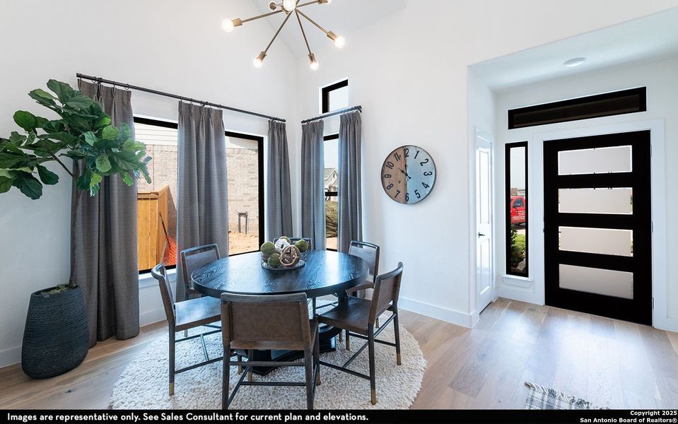 Furnished interior view inside a new home in Homestead, Schertz (Image 11). Furnished interior view inside a new home in Homestead, Schertz (Image 11).