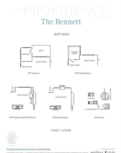 2D floor plan layout of this home in Waterhaven, Cumming, GA (Image 6).