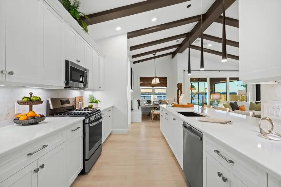 Representative furnished interior of a home built from the Cay by Homes by Towne in Shellstone at Waterside, Sarasota (Image 6).