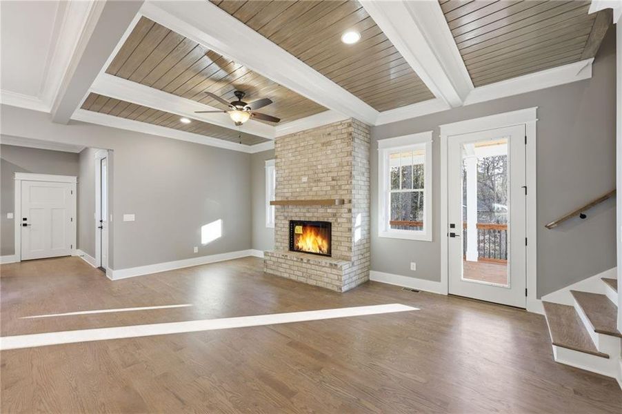 Spacious, unfurnished interior of a new home in , Buford (Image 53).