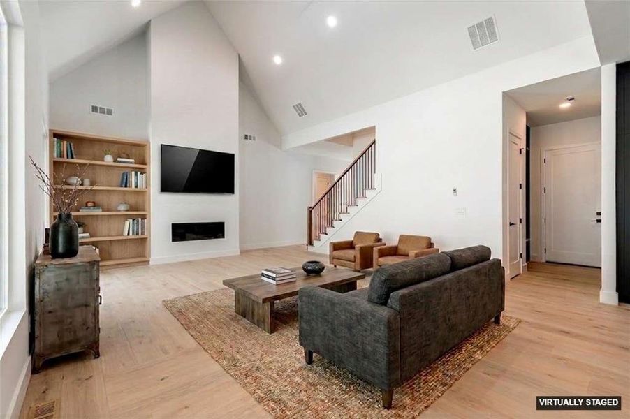 Furnished interior view inside a new home in , Gainesville (Image 16).