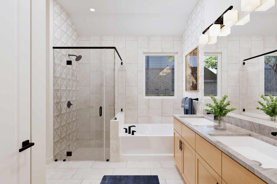 The Helmis - Optional Side Tub with Shower The Helmis - Optional Side Tub with Shower