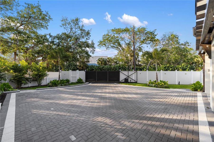 Exterior details and patio area of a home in , Sarasota (Image 4). Exterior details and patio area of a home in , Sarasota (Image 4).