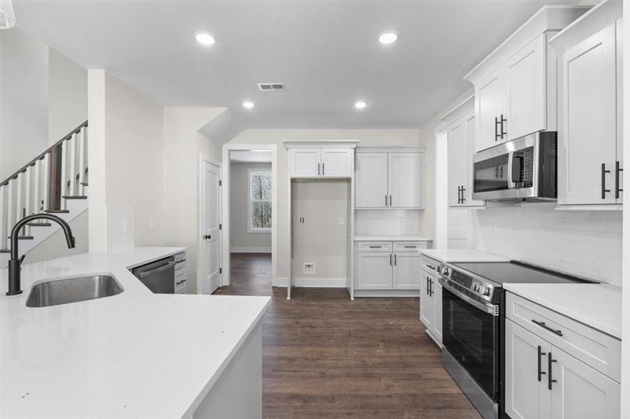 Furnished interior view inside a new home in , Rome (Image 12). Furnished interior view inside a new home in , Rome (Image 12).