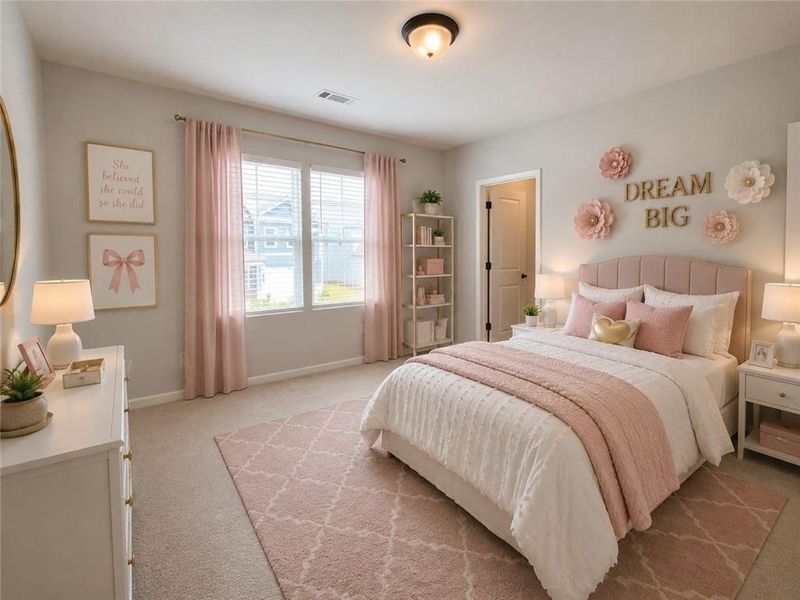 Furnished interior view inside a new home in , Lilburn (Image 11).