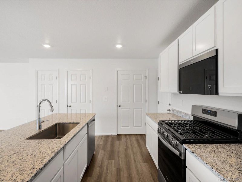 Furnished interior view inside a new home in , Aurora (Image 9). Furnished interior view inside a new home in , Aurora (Image 9).