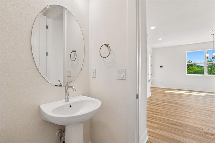 Furnished interior view inside a new home in Lagoon Residences at Epperson, Wesley Chapel (Image 5).