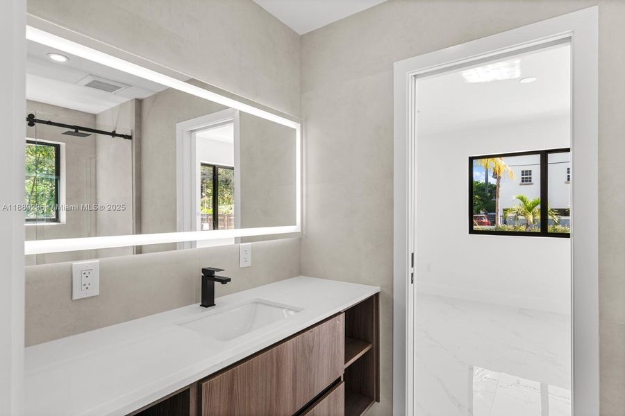 Furnished interior view inside a new home in , Miami (Image 4). Furnished interior view inside a new home in , Miami (Image 4).