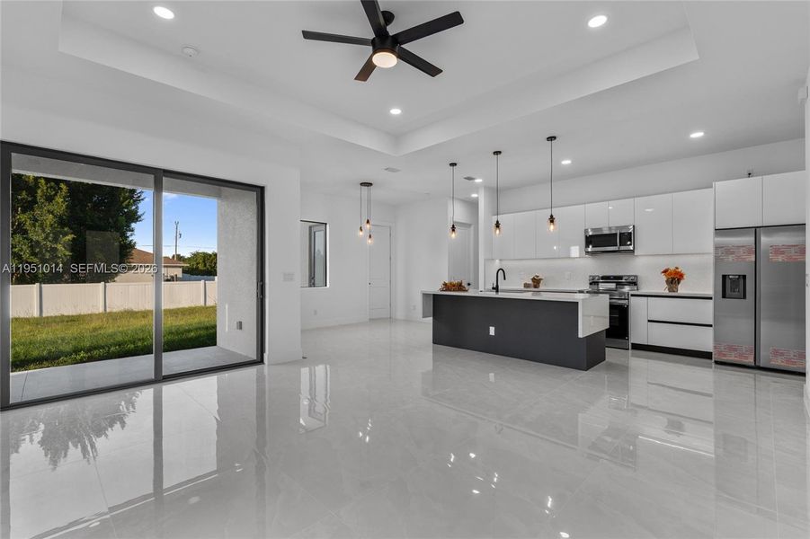Furnished interior view inside a new home in , Lehigh Acres (Image 7).