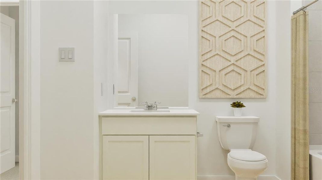 Furnished interior view inside a new home in Westview, Kissimmee (Image 8). Furnished interior view inside a new home in Westview, Kissimmee (Image 8).