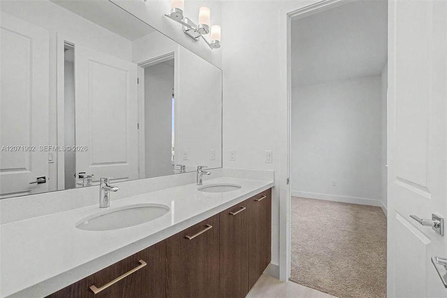 Furnished interior view inside a new home in , Davie (Image 16).
