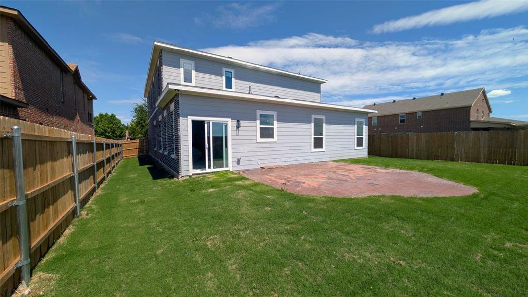 Exterior details and patio area of a home in , Balch Springs (Image 24).