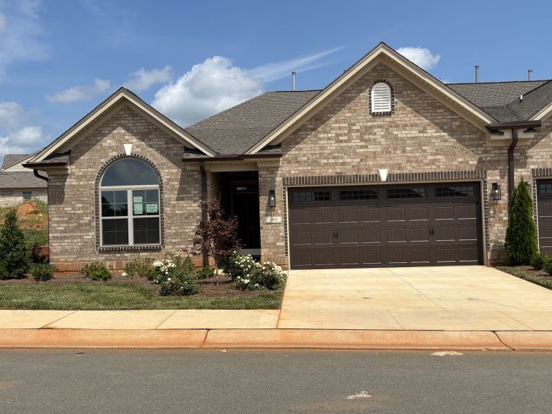 Representative exterior photo of a completed home built from the Essex by Keystone Homes NC in Mebane Towne Center, Mebane, NC (Image 29). Representative exterior photo of a completed home built from the Essex by Keystone Homes NC in Mebane Towne Center, Mebane, NC (Image 29).