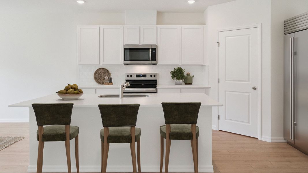 Furnished interior view inside a new home in Fountain View, Ormond Beach (Image 8).