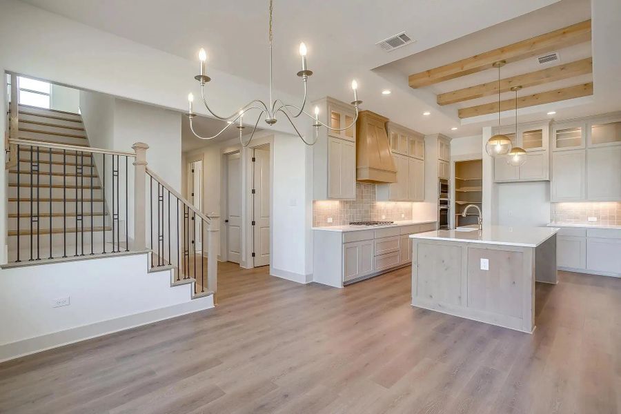 Representative furnished interior of a home built from the The Carley by Elmwood Custom Homes in Byrum Ranch, Maypearl (Image 31).