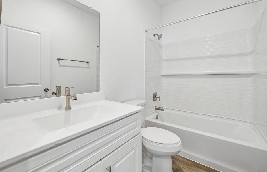 Furnished interior view inside a new home in Mavera, Conroe (Image 25).