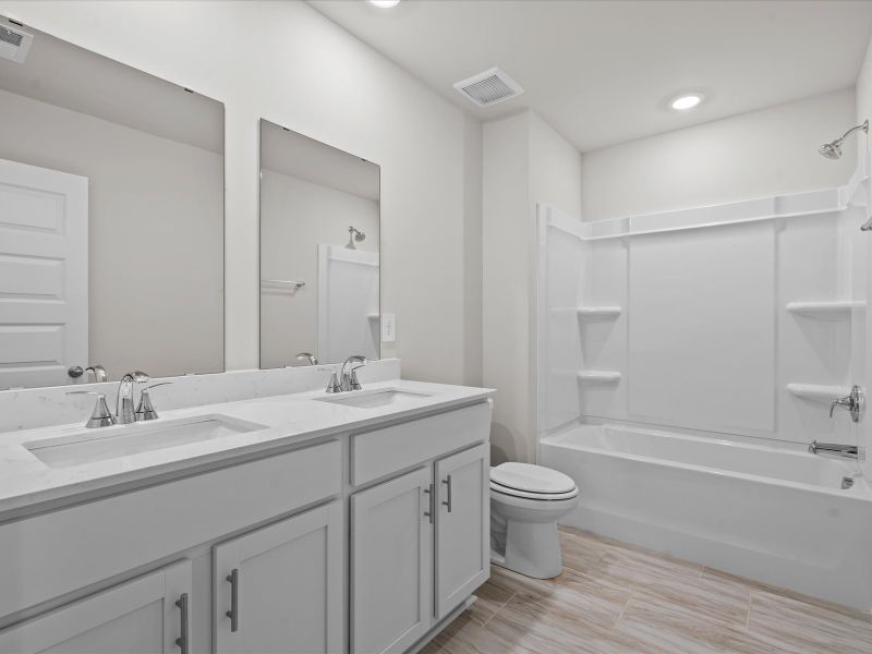 Furnished interior view inside a new home in Maxwell Commons, Easley (Image 9). Furnished interior view inside a new home in Maxwell Commons, Easley (Image 9).