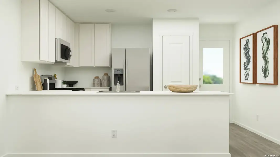 Furnished interior view inside a new home in Windridge, Kerrville (Image 27).