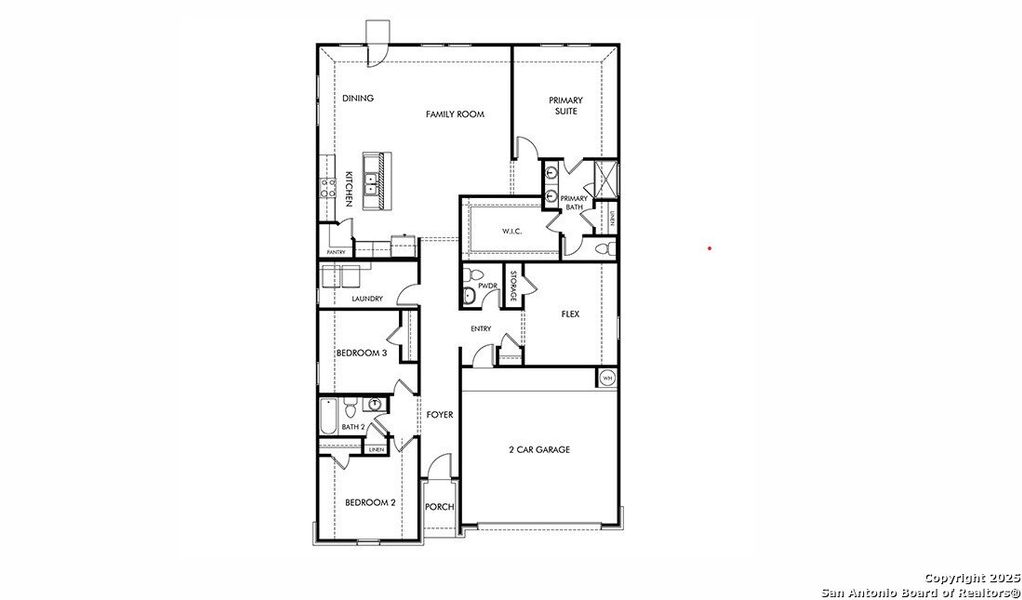2D floor plan layout of this home in Fox Falls, Boerne, TX (Image 3). 2D floor plan layout of this home in Fox Falls, Boerne, TX (Image 3).