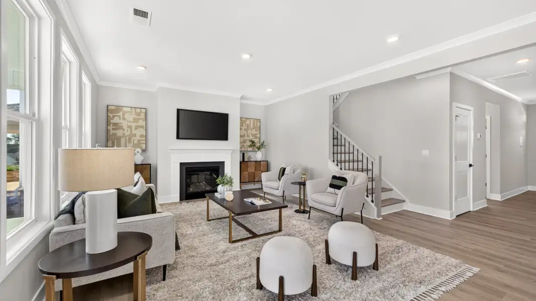 Furnished interior view inside a new home in Avalon of Gastonia, Gastonia (Image 9).