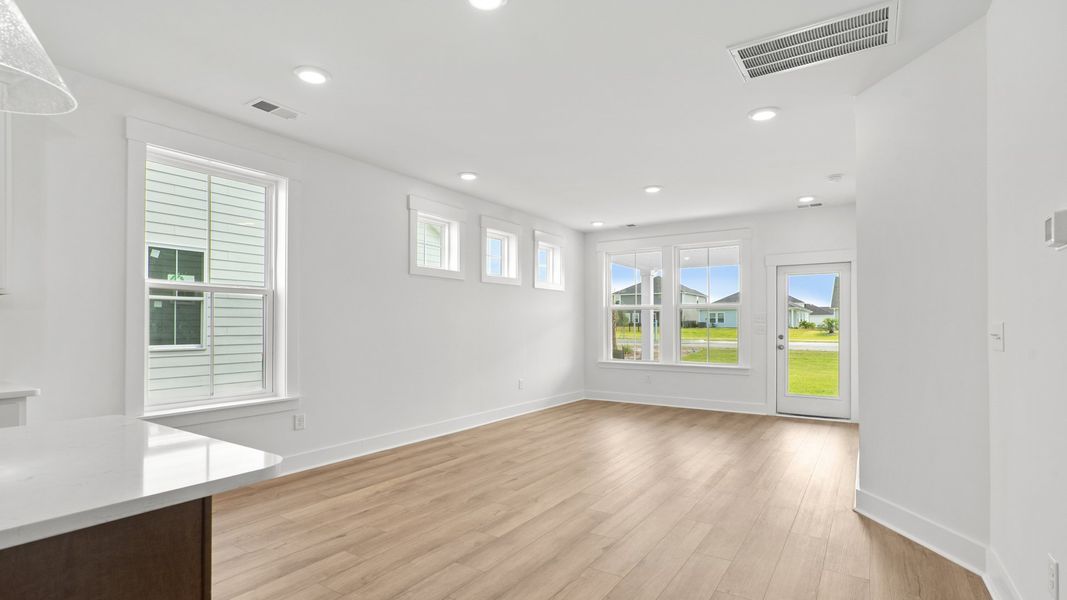 Furnished interior view inside a new home in Indigo at the Preserve, Longs (Image 6). Furnished interior view inside a new home in Indigo at the Preserve, Longs (Image 6).