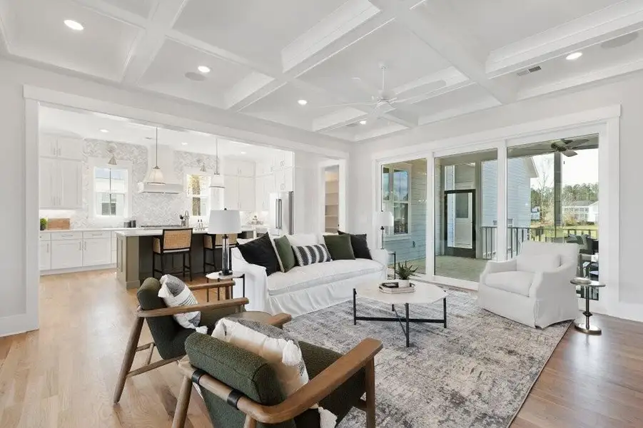 Furnished interior view inside a new home in , Mount Pleasant (Image 5).