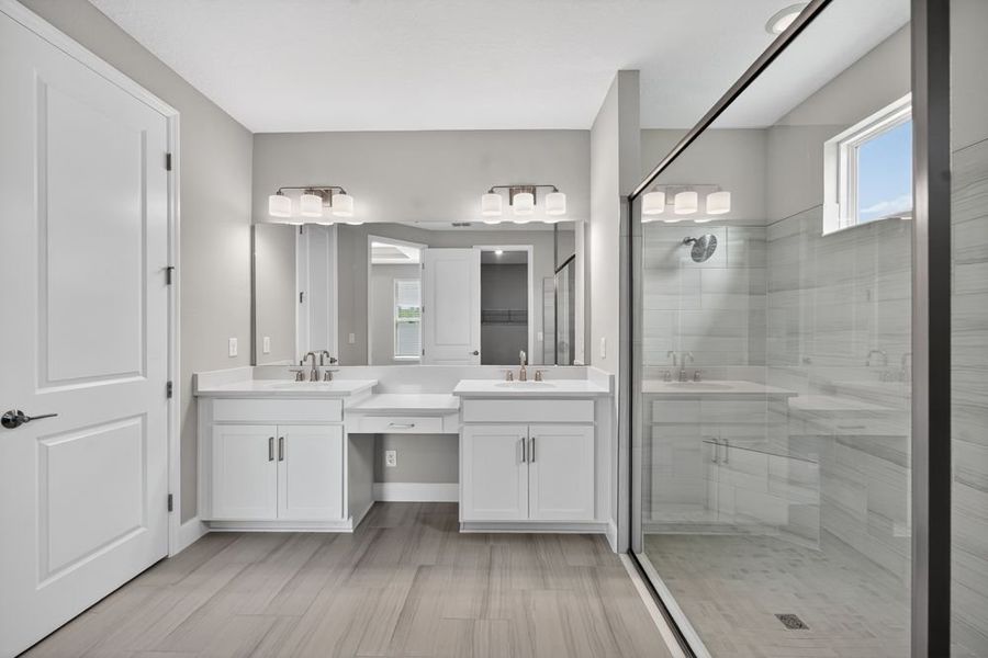 Furnished interior view inside a new home in Headwaters at Lofton Creek, Yulee (Image 12).