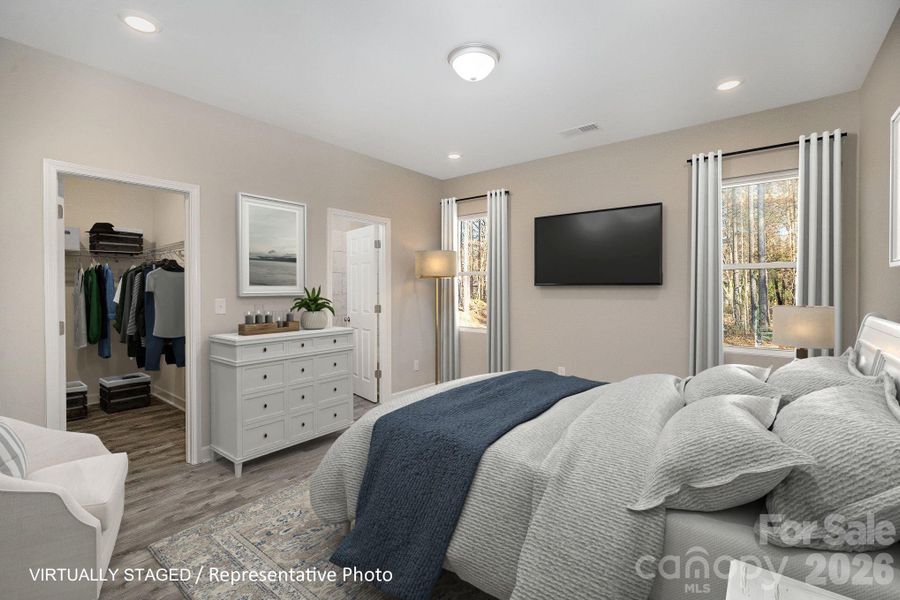 Furnished interior view inside a new home in , Salisbury (Image 18).