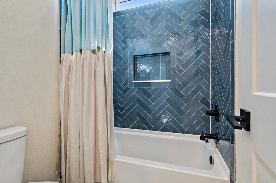 Furnished interior view inside a new home in , Crystal Beach (Image 36).