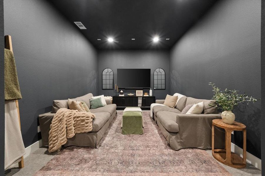 Furnished interior view inside a new home in BridgeWater, Midlothian (Image 36).